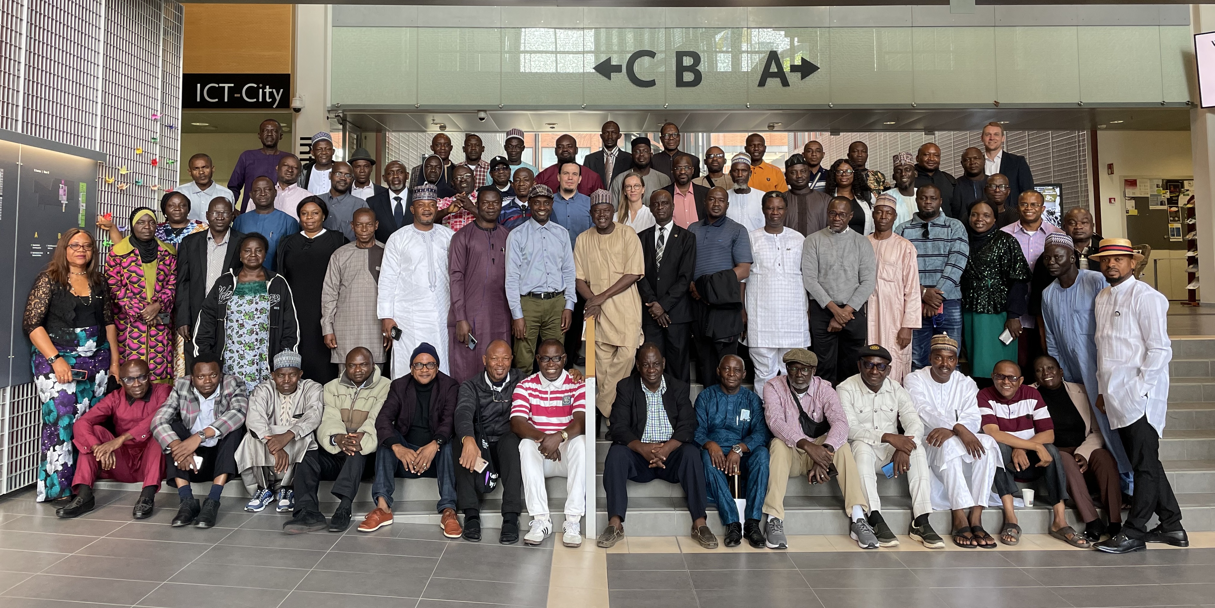 ryhmä nigerialaisia tutkijoita 