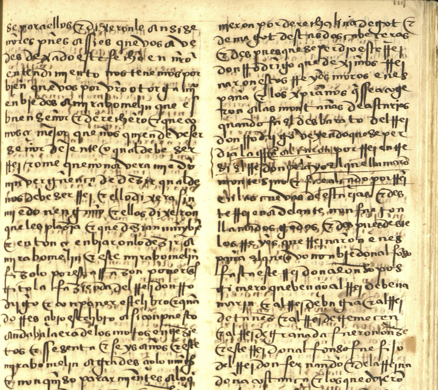 Aukeama keskiaikaisesta portugalilaisen aateliston kirjoittamasta teoksesta