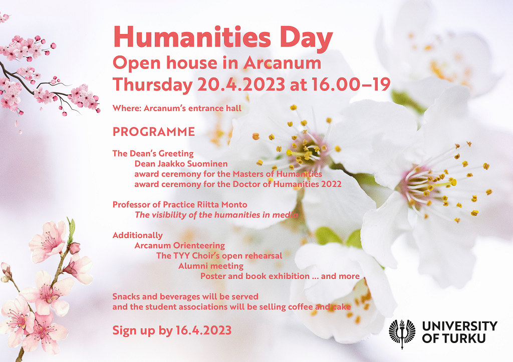Humanities day 2023 invitation