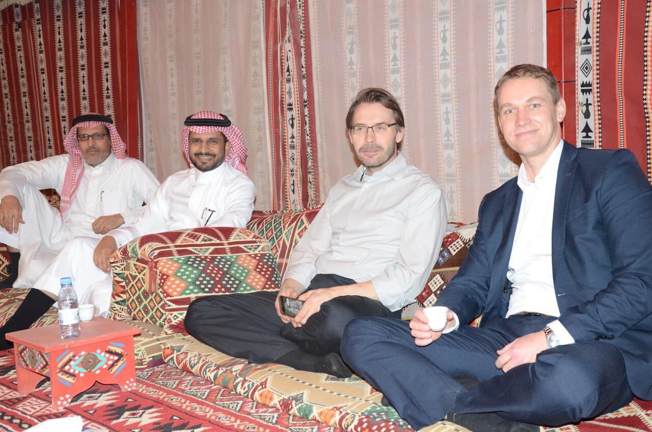 UTU Global Educational Services Team in Saudi Arabia