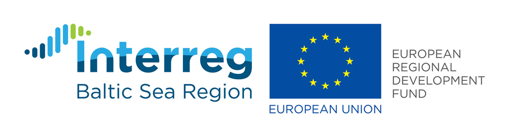 text, logo and EU flag