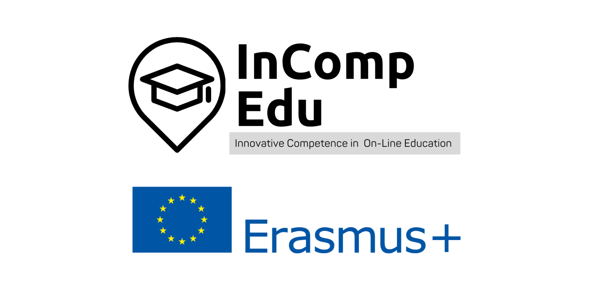 InCompEdu project and EU Erasmus+ logo