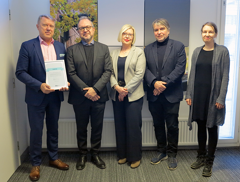 Itlan professuurin lahjoitustilaisuus