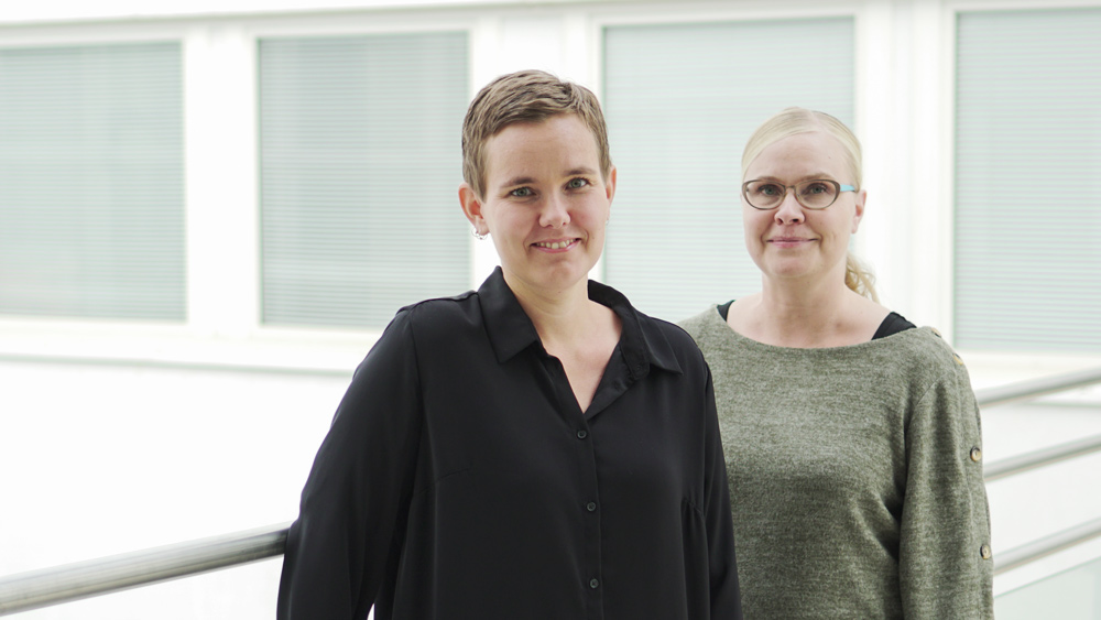 Laura Elo ja Anu Kukkonen-Macchi