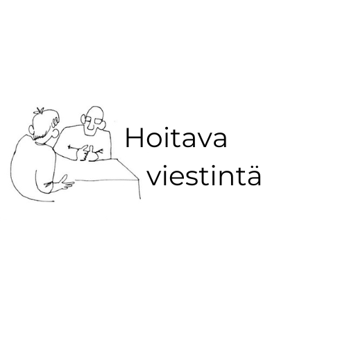 Hoitava viestintä -logo