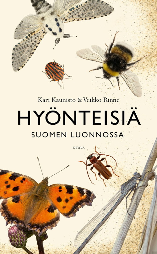 Hyönteisiä Suomen luonnossa -kirjan kansi