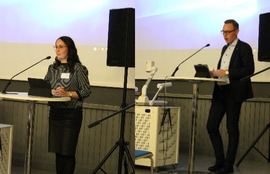 Kristiina Salonen ja Matias Marttinen