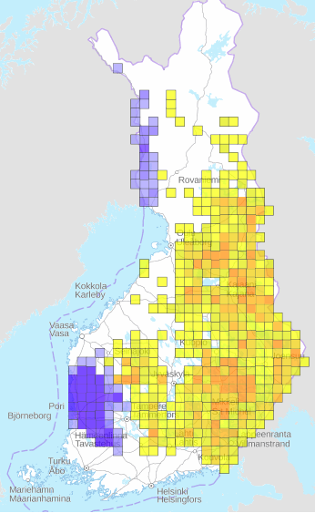 Ymp rist Ja Populaatiotiheys Vaikuttavat Majavien Levinneisyyteen Ymp rist Ja Populaatiotiheys Vaikuttavat Majavien Levinneisyyteen
