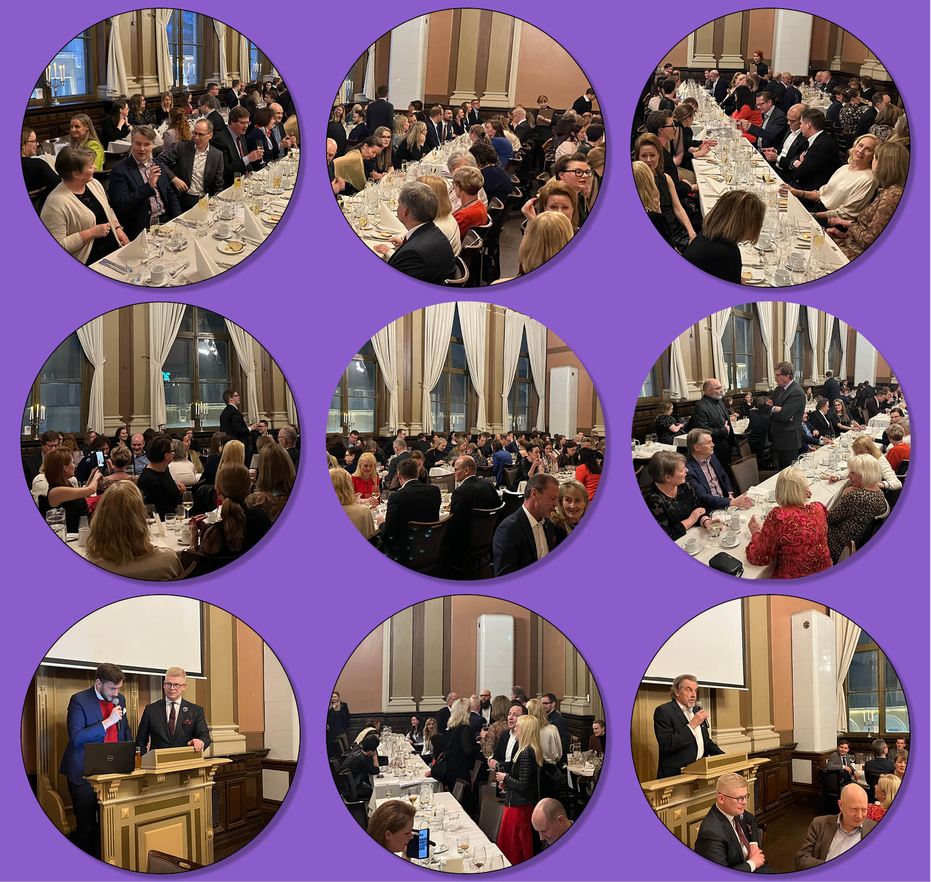 Tiedekunnan Päivän illallisen kuvakooste