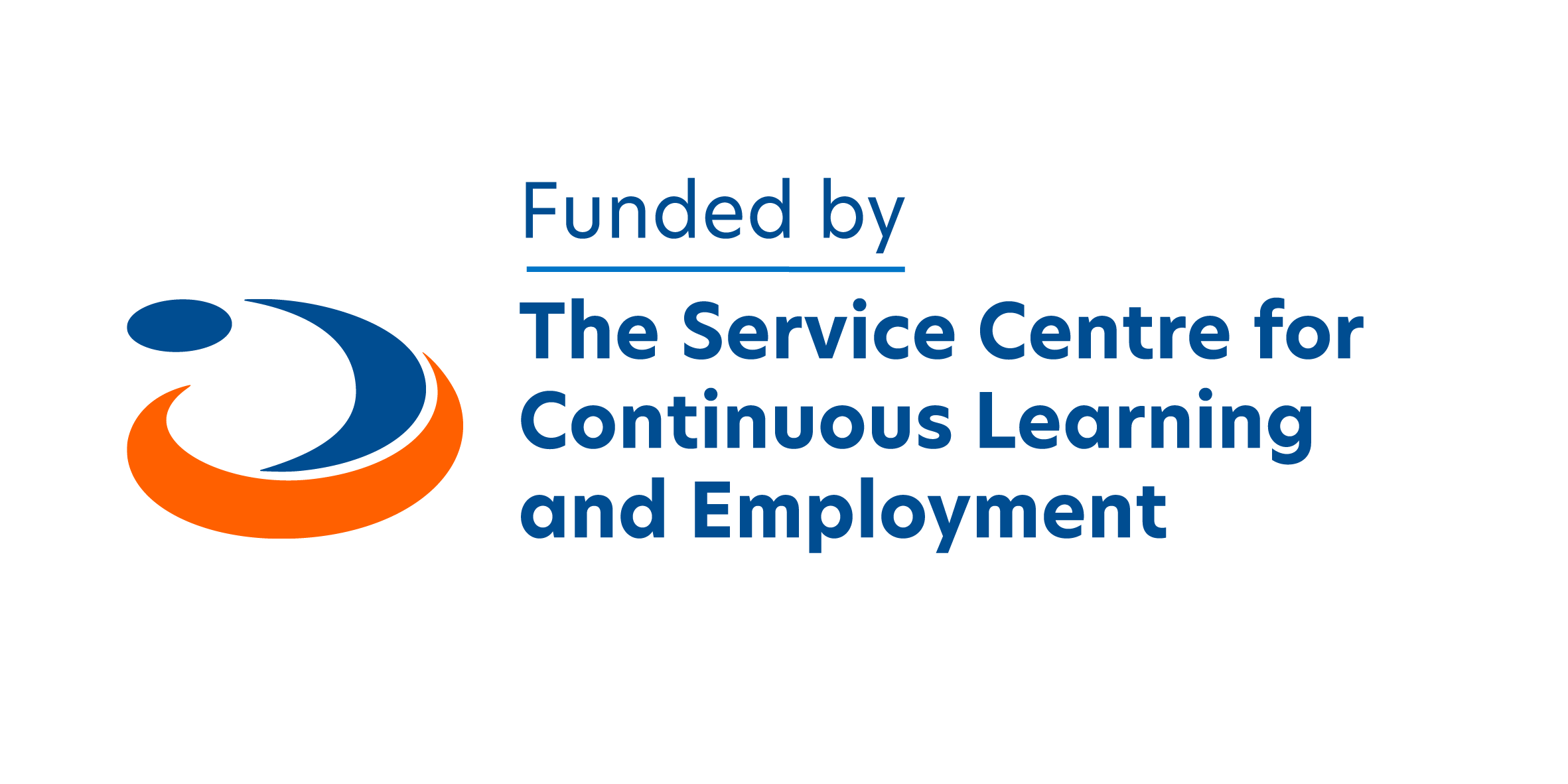 Logo, Funded by The Service Centre for Continuous Learning and Employment