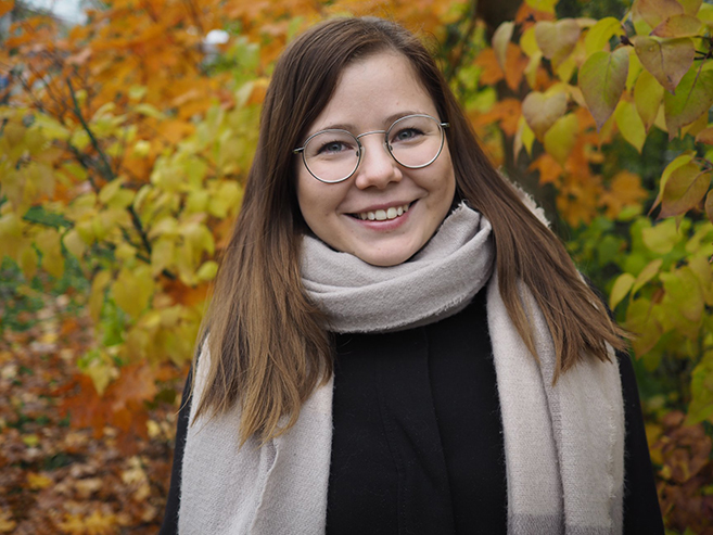 Hoitotieteen laitoksen opiskelija Johanna Pohjonen