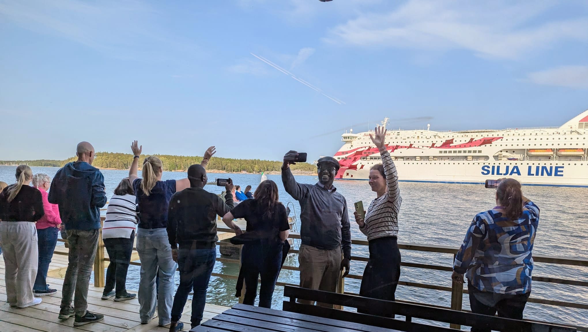 Staff week 2025 waving