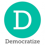 democratize logo