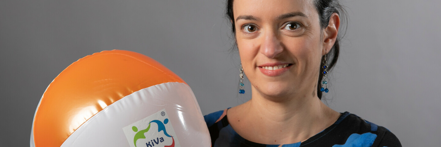 Celine works at KiVa as a Project Coordinator