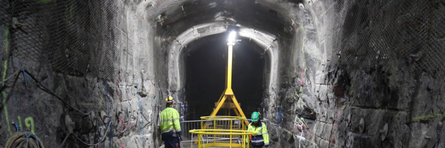 Posivan Onkalo työmiehineen