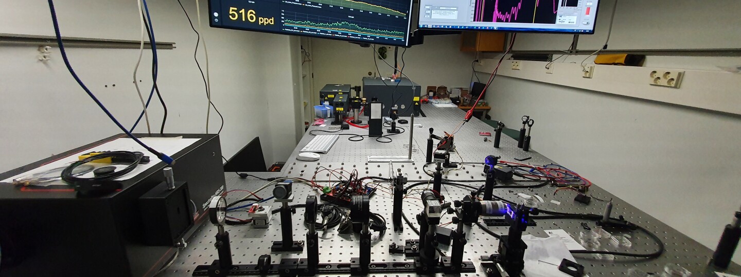 Optoelectronics and Laser Spectroscopy lab