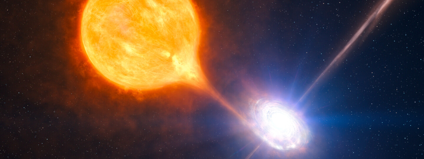 Tähden massainen musta aukko (Stellar-mass black hole), ESO
