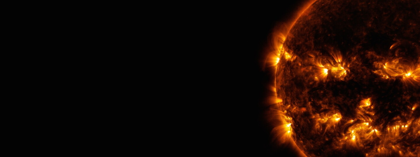 NASA:n kuva Auringon säteilystä