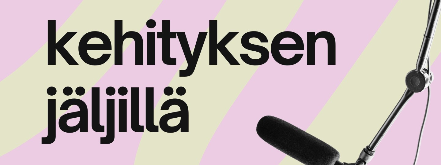 Otsikkokuva, jossa on mikrofoni ja lukee "FinnBrain 15 vuotta" ja sen alla isommalla "kehityksen jäljillä"