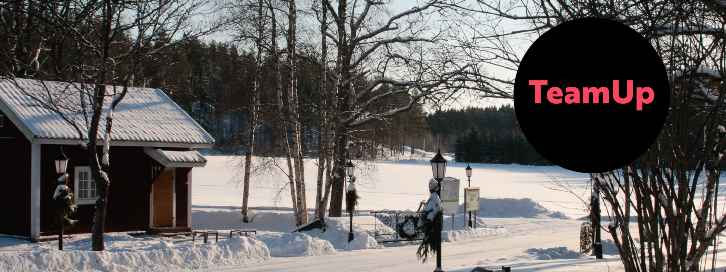 Winter scenery in Finland