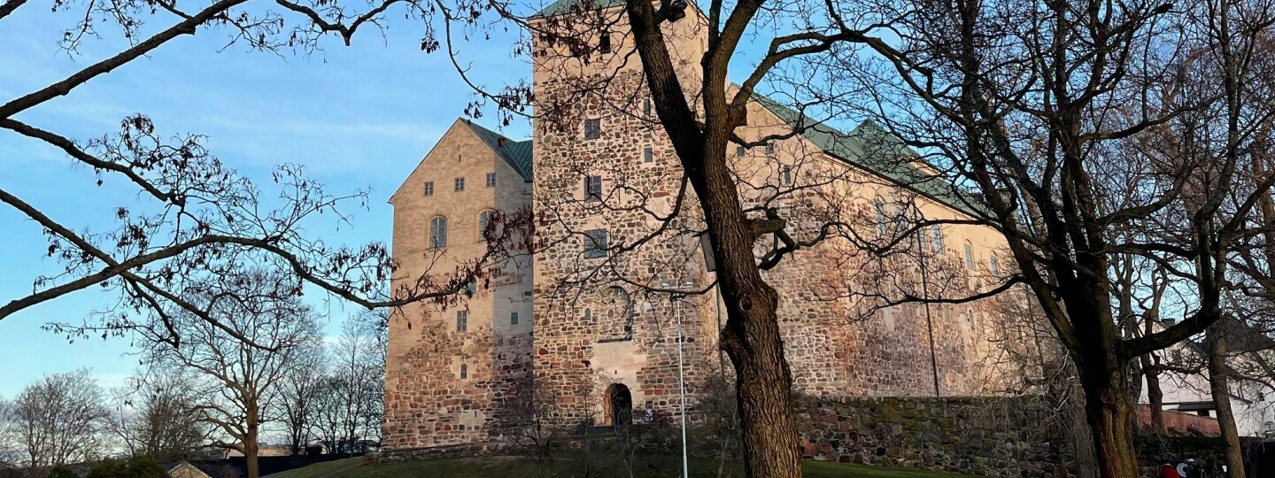 Turun linna keväällä.