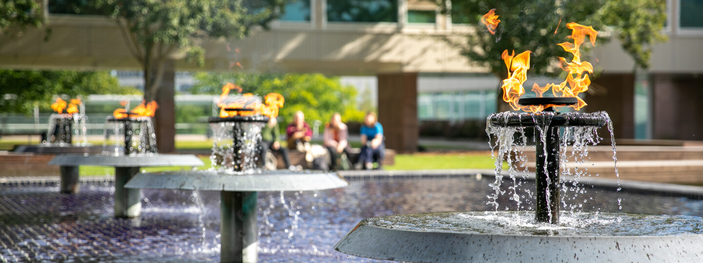University hill fountains