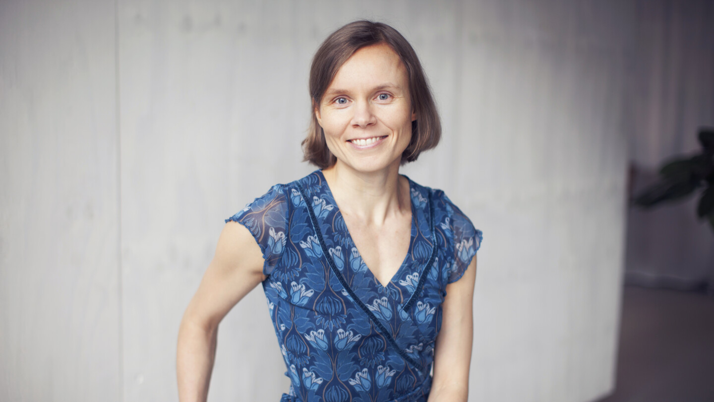 Kirjailija Anni Kytömäki