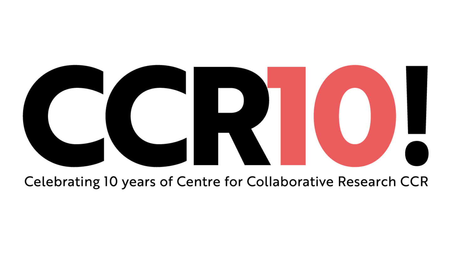 CCR 10 vuotta logo