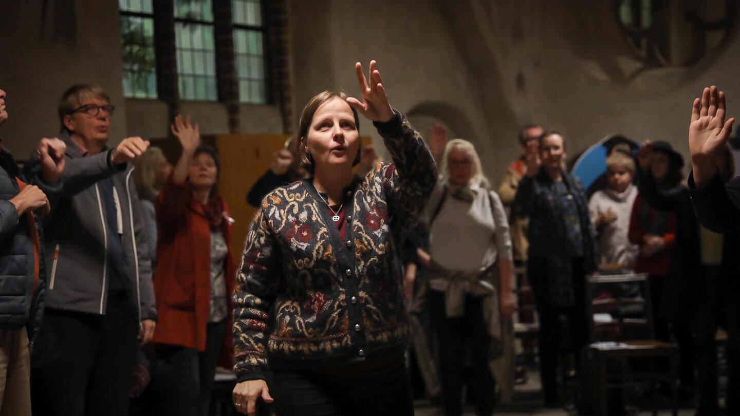 Kuorolaulua kirkossa