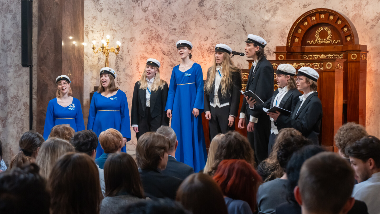 A choir performing at the EC2U Forum 2026 opening ceremony