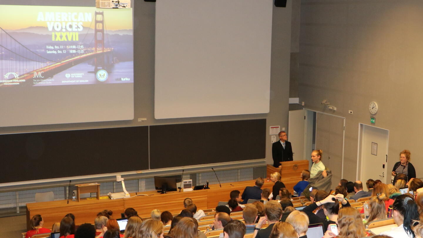 Korkka avaa American Voices -seminaaria