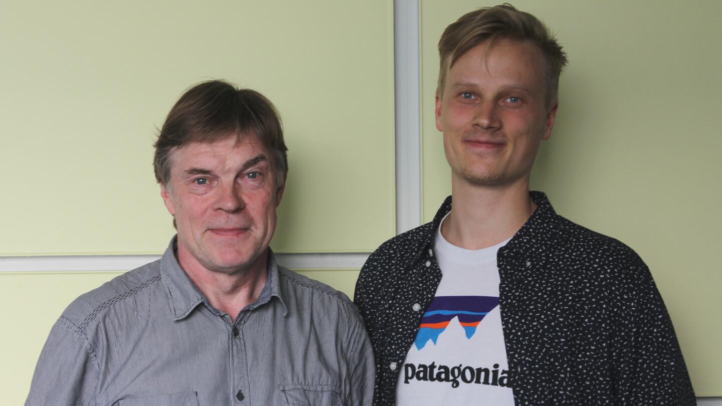 Mentor Professor Pasi Koski and mentee Doctoral Candidate Olli-Pekka Heinimäki