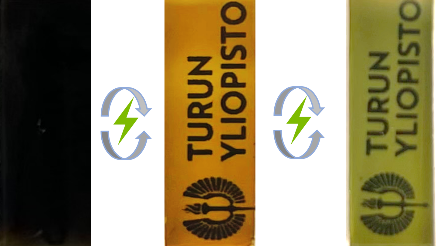 kolme eri väristä palkkia joissa näkyy turun yliopiston logo