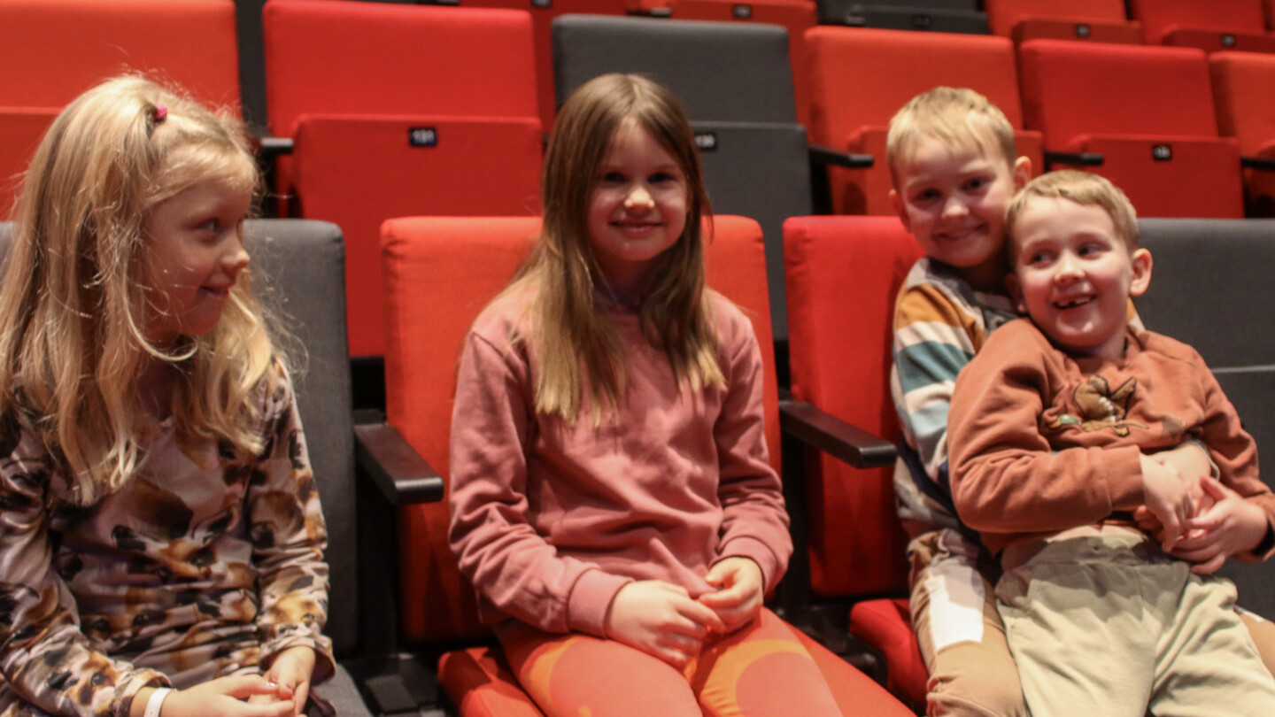 Aamu Antils, Taimi Antila, Benjamin Dahlström ja Alfred Dahlström