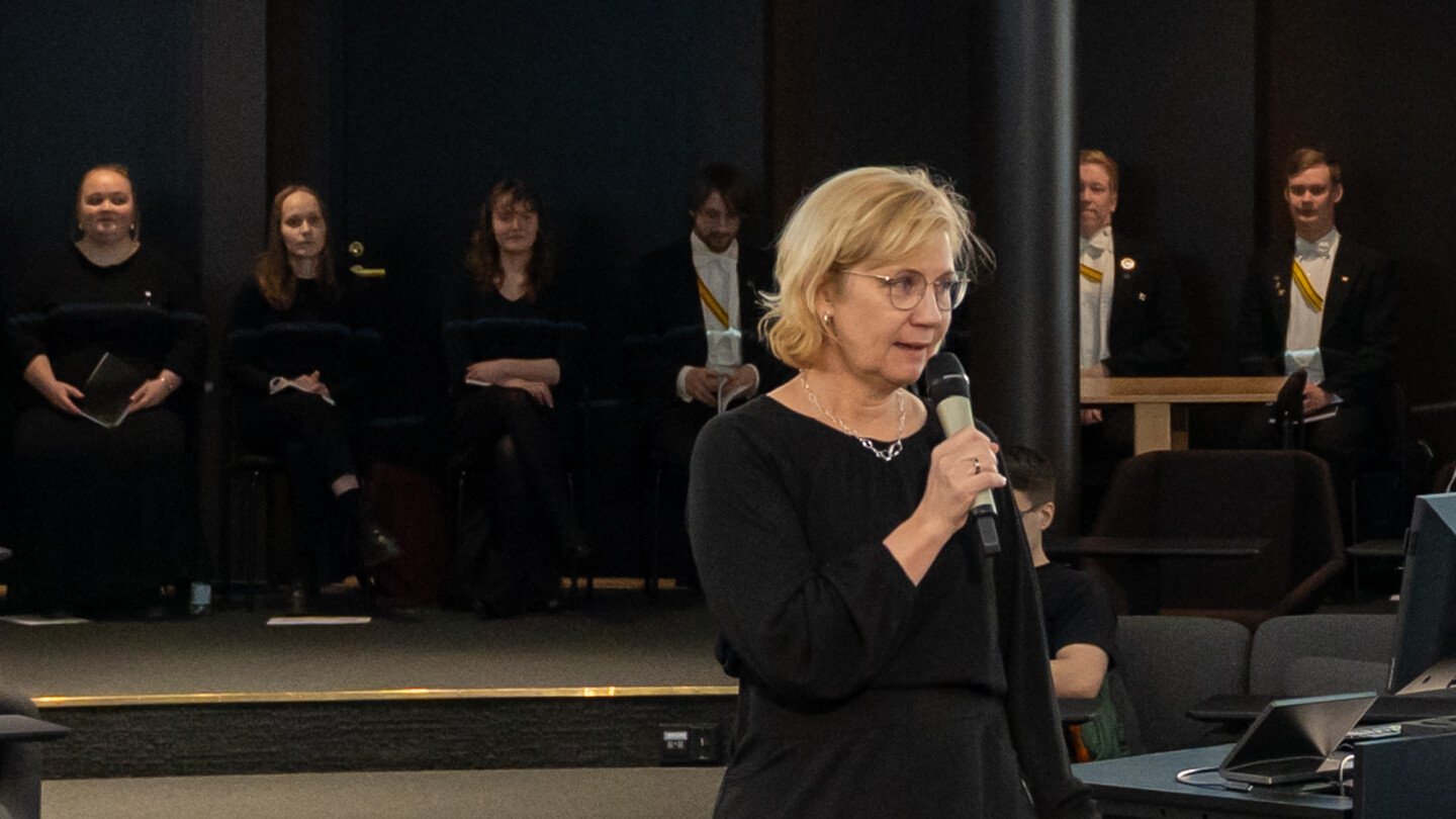 Åbo Akademin rehtori Gunilla Widén