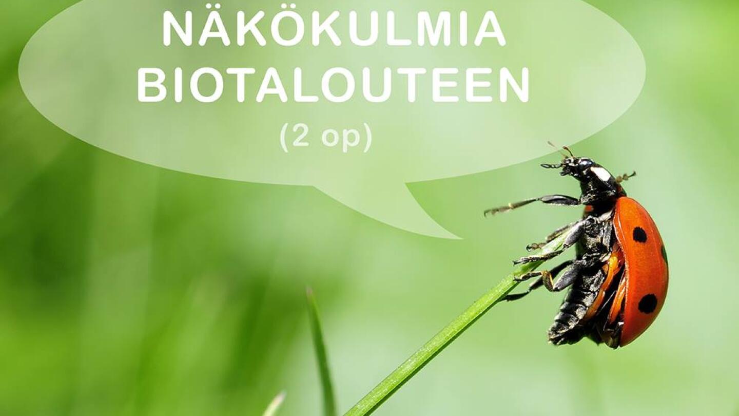 Avoin yliopisto opetus biotalousopinnot