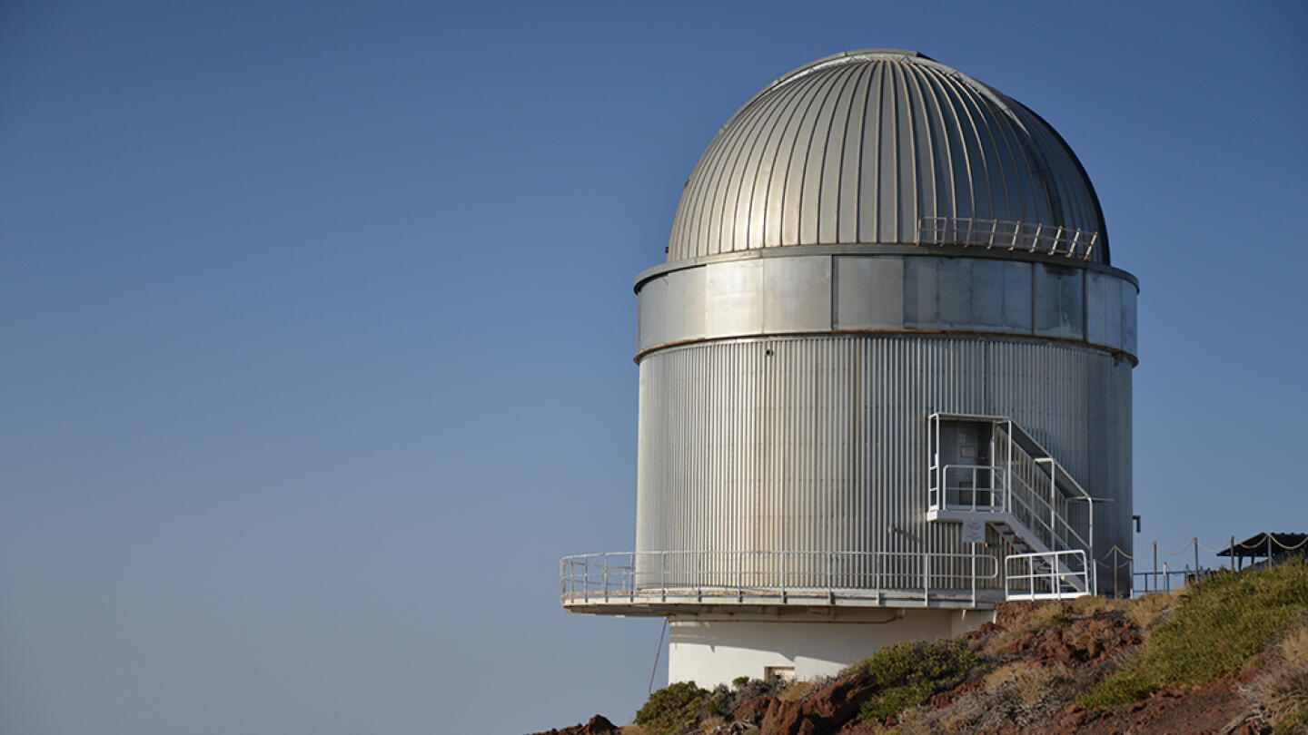Not-teleskooppi La Palmalla.