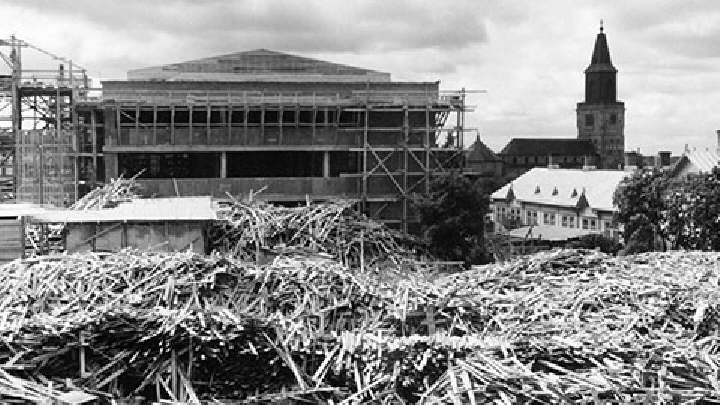 Pääkirjasto rakenteilla