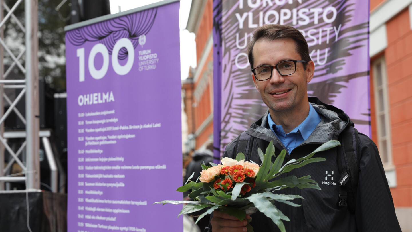 Vuoden opettaja 2020 Pekka Laukkanen