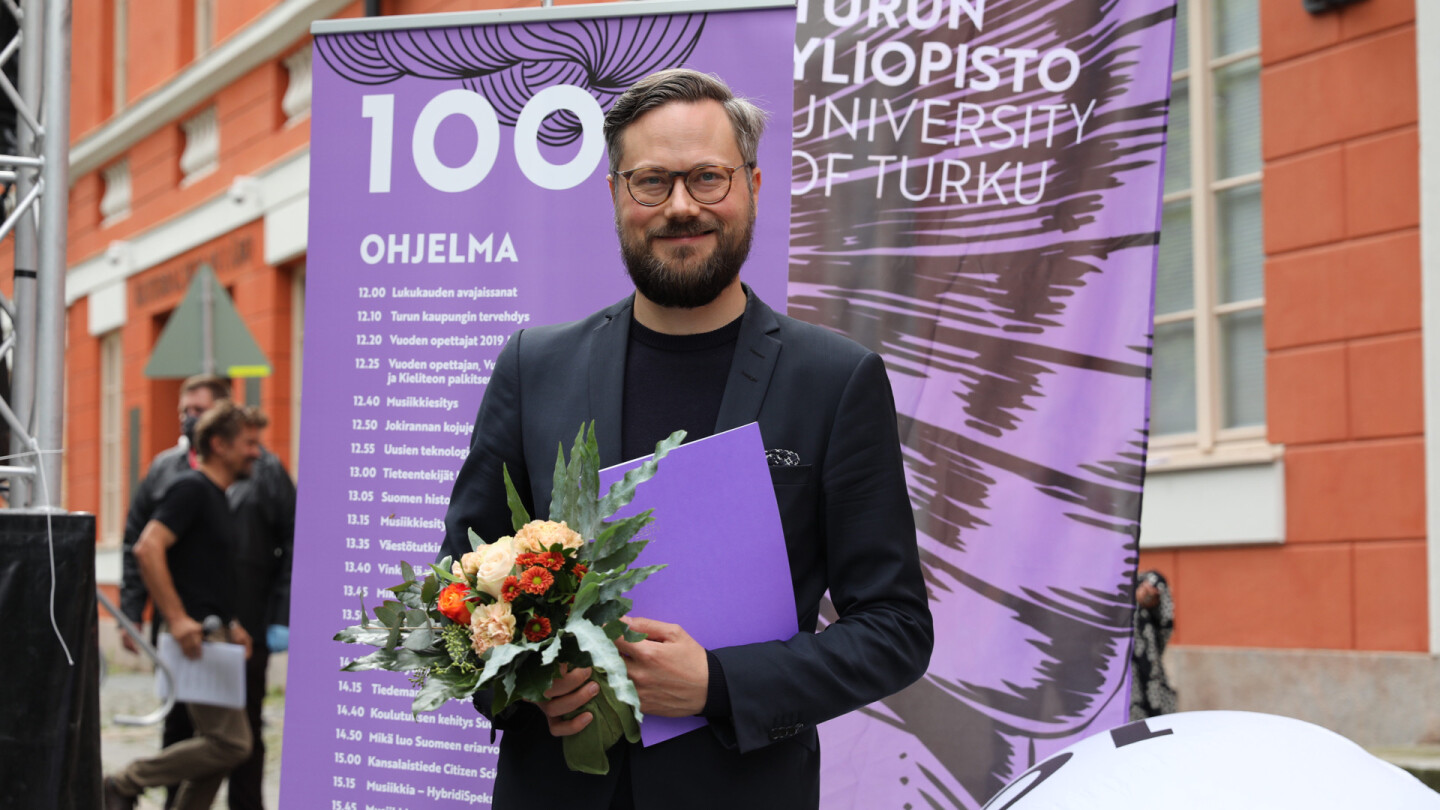 Ville Soimetsä awarded for the Course of the Year