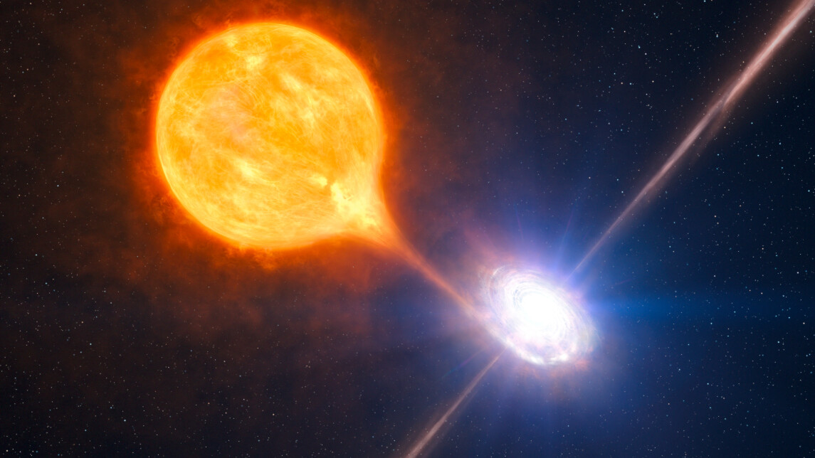 Tähden massainen musta aukko (Stellar-mass black hole), ESO