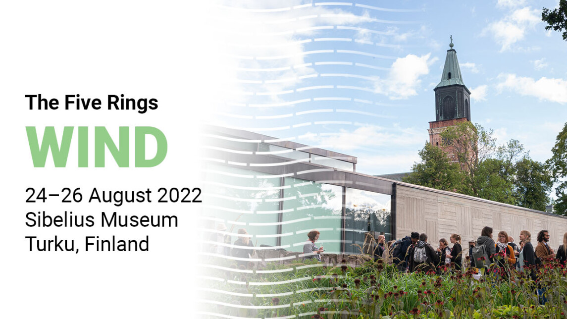 ABOAGORAn mainos, jossa taustalla Sibelius-museo ja Turun tuomiokirkko