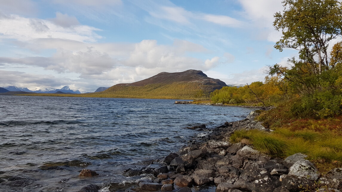 Maisemakuva Kilpisjärveltä