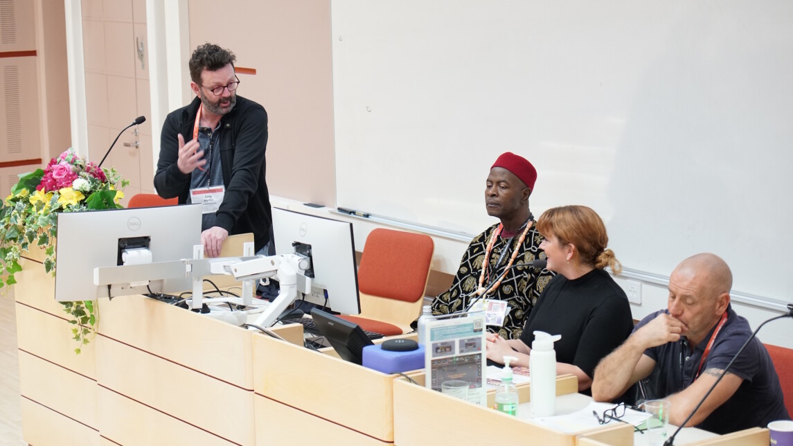 EG Conference -panelisteja