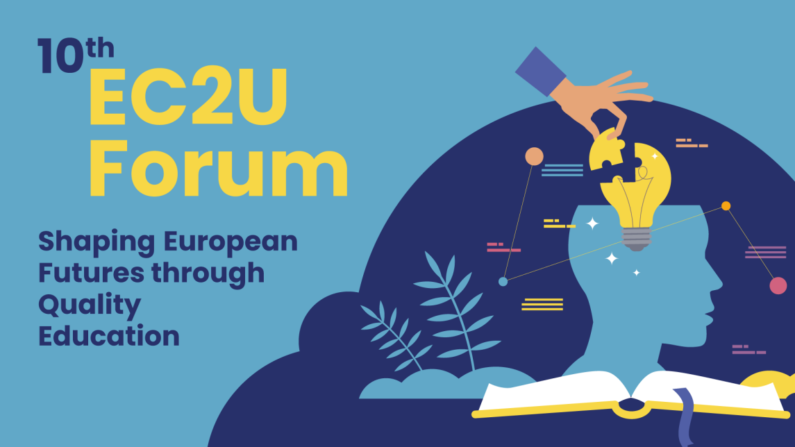A banner of the EC2U Forum