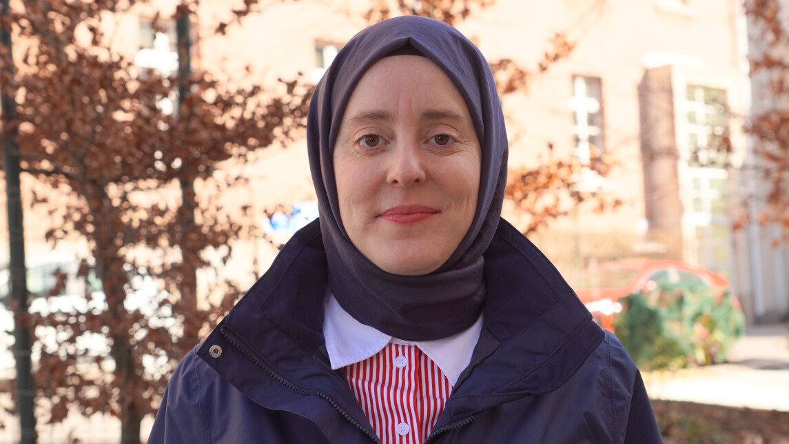 Hüsna Kaya Kacar portrait taken outside