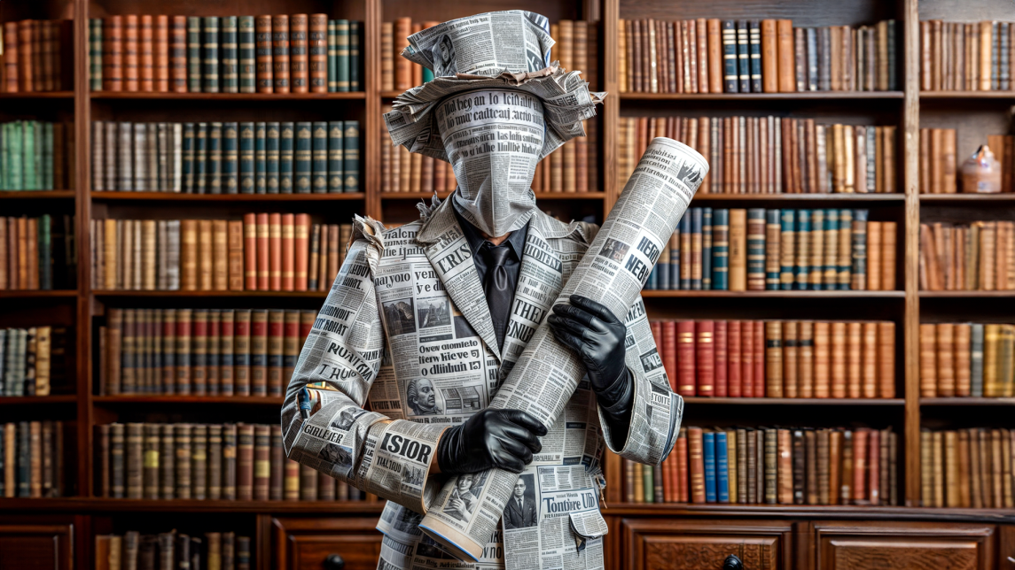 AI generated newspapers