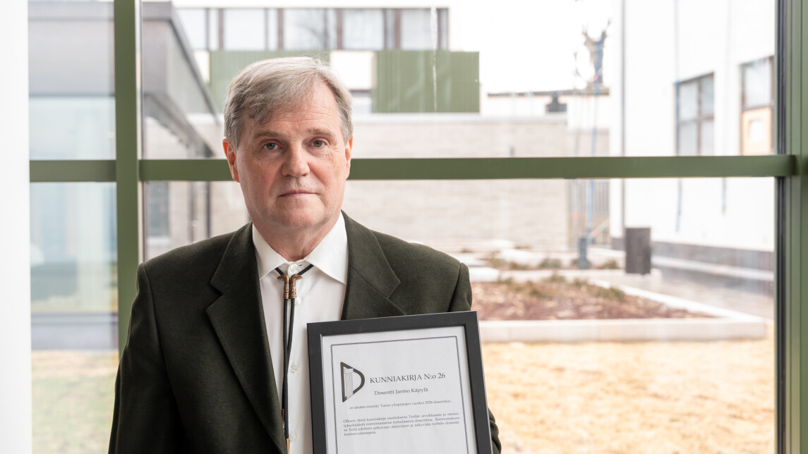 vuoden dosentti Jarmo Käpylä