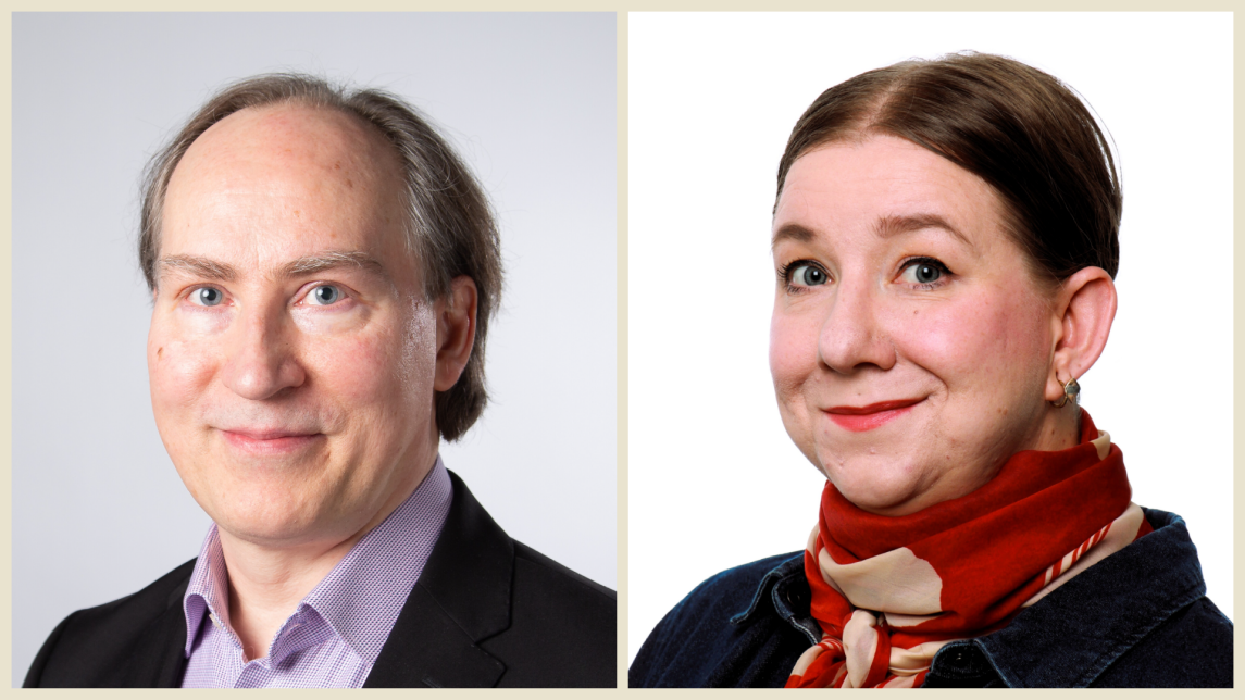 Markku Lehtimäki ja Laura Piippo