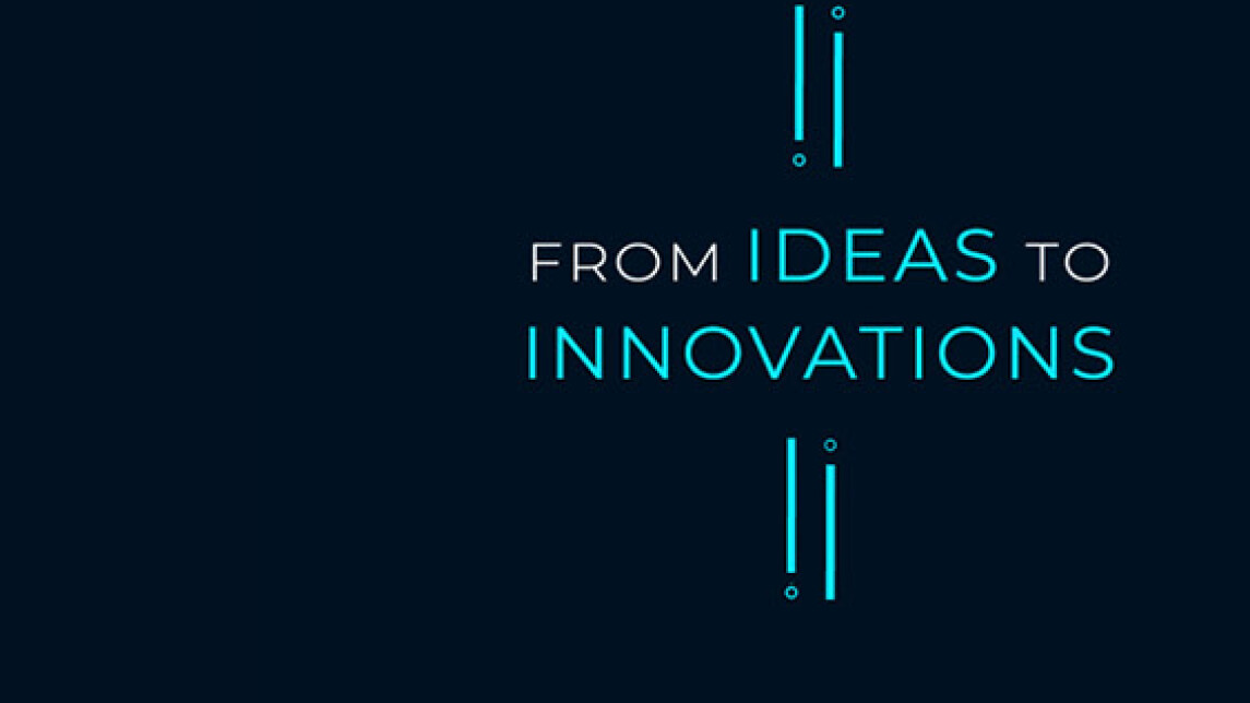 Banneri, jossa lukee "From ideas to innovation - Business Essentials in Academia and Healthcare"